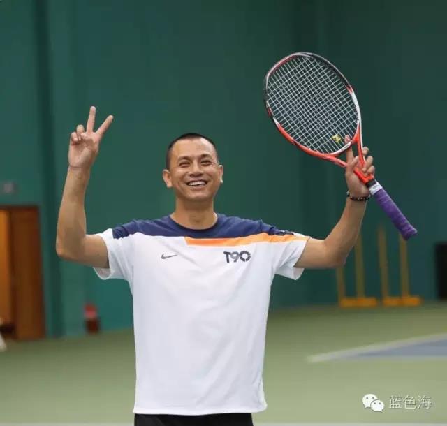 大连的金牌网球教练-毕长武